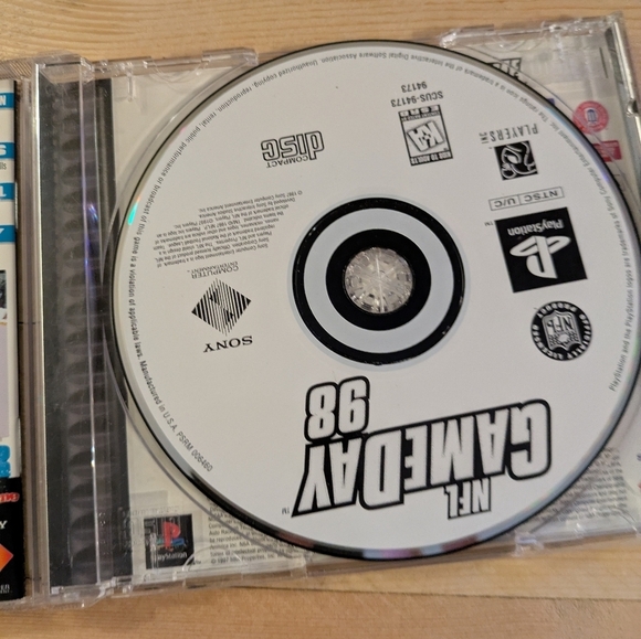 Sony NFL GameDay 98 for PlayStation Game Used - Picture 6 of 8